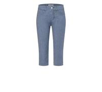 MAC - MAC JEANS - CAPRI, Stripe Denim blau - Gr. - 42/17