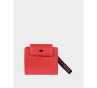 CAPRI Geldbörse S 4 Kartenfächer rot Damen - Leder