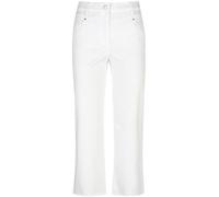 Capri-Hose Passform Sylvia Peter Hahn weiss 46
