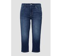 Capri-Jeans Betsy / Slim Fit / Mid Rise / Slim Leg / Schlitz 32 blau 2163798.57Z2.32