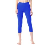 Capri Leggings aus Baumwolle MS10-430 Kobalt M M Kobalt