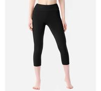Capri Leggings aus Baumwolle MS10-430 Schwarz XL XL Schwarz