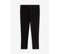 Capri-Leggings aus elastischem Baumwoll-Mix 40/42 (M)