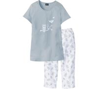 Capri Pyjama mit kurzen Ärmeln 52/54 (XXL)