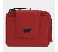 Braun Büffel Capri Kreditkartenetui RFID Schutz Leder 11 cm flame red (TAS017559) rot