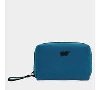 CAPRI RFID Mini Geldbörse blau Damen - Leder