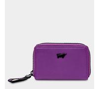 CAPRI RFID Mini Geldbörse violett Damen - Leder