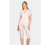 Capri Schlafanzug, Klima-Soft