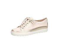 Caprice 23654-22 Damen-Sportschuhe, Schnürsenkel, Schuhe, Schnürschuhe, Straßenschuhe, Sneaker, Sportschuhe, elegant, lässig, Weiß matt., 38 EU