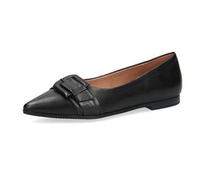 Caprice 9-9-22100-29/040 BLACK SOFT Ballerinas HW 22/23 für Damen, schwarz, Größe 38 EU / 5 UK