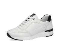 Caprice Damenschuhe Sportliche Schnürer WHITE/OCEAN WHITE/OCEAN - Gr. - 42