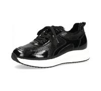 Caprice 9-9-23711-27/017 BLACK NAPLAK Sportliche Schnürer HW 21/22 für Damen, schwarz, Größe 39 EU