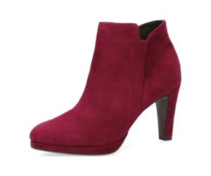 Caprice 9-9-25302-23/549 BORDEAUX SUEDE Klassische Stiefeletten HW 19/20 für Damen, rot, Größe 37 EU / 4 UK