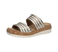 Caprice 9-9-27205-28/959 PLATINO METAL. Klassische Pantoletten FS 2022 für Damen, silber, Größe 37 EU