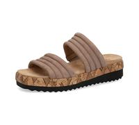 Woms Slides TAUPE SUEDE - Gr. - 38