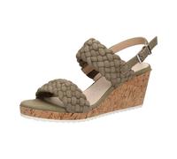Caprice Damen 9-9-28708-28 Keilsandale, Cactus Suede, 40 EU
