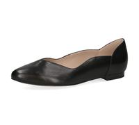 Caprice 92220042 Damen Ballerinas, schwarz, 42 EU