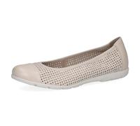CAPRICE Ballerina 9-22151-42 beige G-Weite