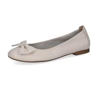 Caprice Leder-Ballerinas in Creme - Größe 37 | Damen Ballerinas
