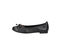 Ballerina CAPRICE "Caprice Ballerinas Leder", Damen, Gr. 37, schwarz, Leder, casual, Schuhe (56908160-37) schwarz