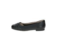 Ballerina CAPRICE "Caprice Ballerinas Leder", Damen, Gr. 40, schwarz, Leder, Schuhe Ballerina (58217121-40) schwarz