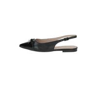 Ballerina CAPRICE "Caprice Ballerinas Leder/Synthetik", Damen, Gr. 38, schwarz, Leder, Synthetik, Schuhe Ballerina (78973809-38) schwarz