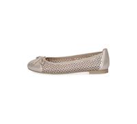 Caprice Leder Ballerinas, beige, 38 Taupe