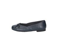 Ballerina CAPRICE "Caprice Ballerinas Nappaleder", Damen, Gr. 37, ocean, Nappaleder, Schuhe Ballerina (55591351-37) ocean