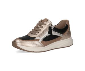 Caprice Bequeme Schnürschuhe für Damen, schwarz, Größe 38 EU