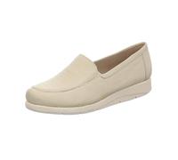 CAPRICE Damen Slipper aus Leder Elegant, Cremefarben (Offwhite Nappa), 39 EU