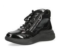 Caprice CLIMOTION 9-9-25206-27/011 BLACK NAPLAK C Schnürstiefel HW 21/22 für Damen, schwarz, Größe 40 EU