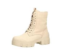 Caprice Climotion Leder Schnürstiefelette Warmfutter Beige 26211