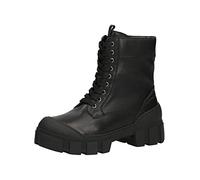 Caprice Climotion Leder Schnürstiefelette Warmfutter Schwarz 26211