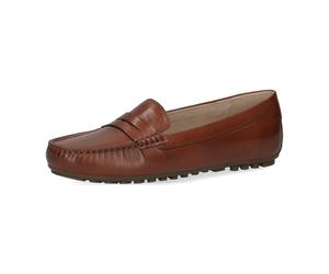 Caprice Cognac Mokassin für Damen, braun, Größe 39 EU
