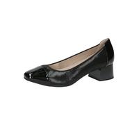 Caprice Damen Pumps M2230643 Comfort Kleiner Absatz Mehrweite H Schwarz 38 EU / 5 UK
