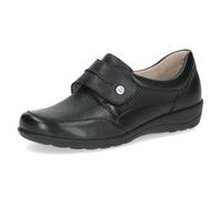 Caprice Damen-Slipper Comfort, Leder, Mehrweite H, Schwarz (Black Nappa), Gr. 40