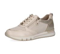 Keilsneaker CAPRICE Gr. 40, goldfarben (creme, goldfarben) Damen Schuhe Sneaker in Komfort-Schuhweite H (=sehr weit) (48153341-40)