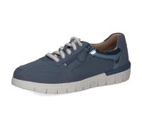 Sneaker CAPRICE Gr. 37, blau Damen Schuhe Sneaker mit praktischem Außenreißverschluss, Weite H (78344538-37)