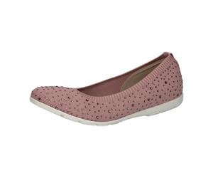 Caprice Da.-Ballerina für Damen, rosa, Größe 39 EU