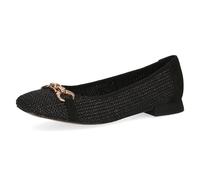 Caprice Damen Ballerina 9-22503-42 019 G-Weite Schwarz (Black Comb) Gr. 37