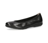 Caprice Da.-Ballerina für Damen, schwarz, Größe 38 EU