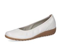 Caprice Da.-Ballerina für Damen, weiß, Größe 37 EU