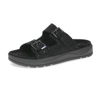 CAPRICE - Da.-Pantolette black suede - Gr. - 40