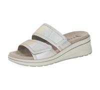 CAPRICE - Da.-Pantolette platin metal. - Gr. - 39