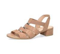 Caprice Da.-Sandalette 9-9-28204-24/422 BEIGE REPTILE FS 2020 für Damen, beige, Größe 37 EU / 4 UK