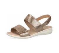 Caprice Da.-Sandalette 9-9-28602-24/334 TAUPE REPTILE FS 2020 für Damen, rosa, Größe 41 EU