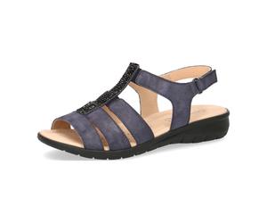 Caprice Da.-Sandalette 9-9-28650-24/805 NAVY PEARL FS 2020 für Damen, blau, Größe 39 EU