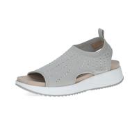 Caprice Da.-Sandalette für Damen, grau, Größe 37 EU