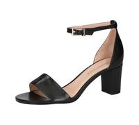 Caprice Da.-Sandalette für Damen, schwarz, Größe 39 EU / 6 UK