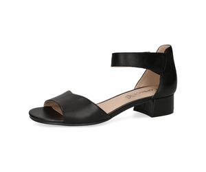 Caprice Da.-Sandalette für Damen, schwarz, Größe 39 EU / 6 UK